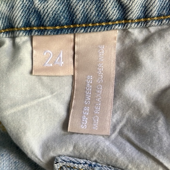 ZGY Super Sweeper Jeans Glacier Blue Size 24 - Picture 16 of 17